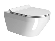 Подвесной унитаз GSI Pura 8816FR211 с креплением 50x36 безободковый, белый