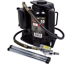 Пневмогидравлический домкрат Forsage 30 т, высота подхвата 265 мм, высота подъема 420 мм F-1600-3(1796)