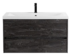 Мебель для ванной Art&Max Family-M 100 см, 2 ящика, Iron Stone