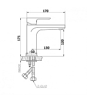 Смеситель для раковины Agger Gorgeous A0202100