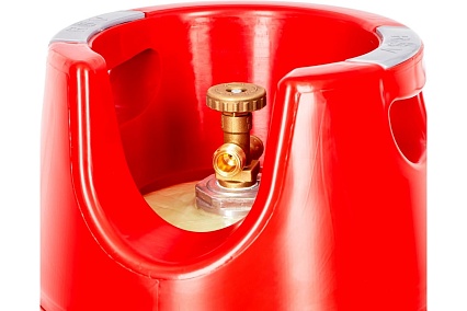 Баллон полимерно-композитный газовый, красный, 18 л (LPG/СУГ) RSV COMPOSITE RSV18RED