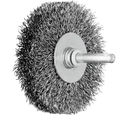 Щетка дисковая неплетеная с хвостовиком PFERD RBU 7015/6 ST 0.30 (153109) 43105001
