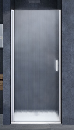 Душевая дверь Vincea Alpha VDP-3AL850MT 85x195 хром, текстурная