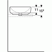 Раковина Geberit VariForm 40 см 500.768.01.2