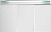 Зеркальный шкаф De Aqua Эколь 90 см, с подсветкой, белый