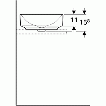 Раковина Geberit VariForm 40 см 500.768.01.2