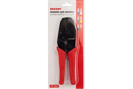 Кримпер для обжима штыревых наконечников 6.0-10.0 - 16.0 мм2 Rexant HT-301 S 12-3019