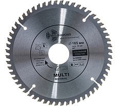 Диск пильный по мультиматериалам (165х32/30/20 мм; 56T) TRIO-DIAMOND MM906