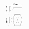 Мыльница-решетка WasserKRAFT Wern K-2569