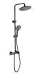 Душевая стойка Wonzon&Woghand WW-B3517-MB черный матовый