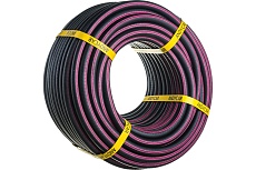 Рукав резиновый для газосварки ГОСТ 9356-75 ТИП I- для газа (9 мм; 6.3 атм.; 2 красных полосы; бухта 50 м) Andycar H46