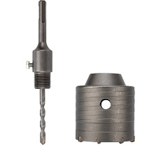 Коронка по бетону в сборе М22x65 мм, SDS-Plus Kranz KR-91-0413