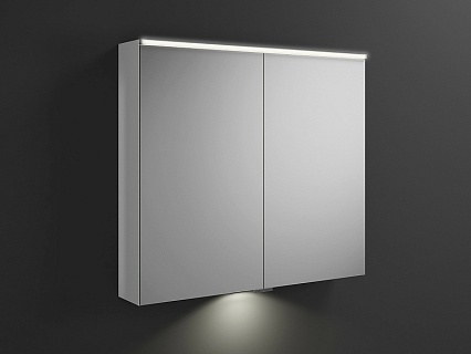 Зеркальный шкаф Burgbad Eqio 90 см белый глянец