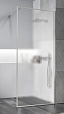 Душевая перегородка Vincea Волк-Ин (Walk-In) VSW-1HP900FLBN 90x200 брашированный никель, рифленое