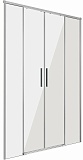 Душевая дверь Grossman Fly 140x190, прозрачное, хром GR-D140Fl