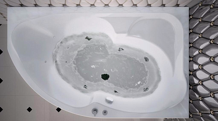 Акриловая ванна Aquanet Allento 170x100 L/R