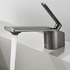 Смеситель для раковины Black&White Gravity GF-7104-GM оружейная сталь