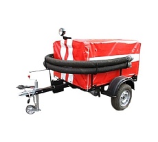 Пожарная прицепная мотопомпа ЛЗПМ с комплектом ПТВ МП-40/100