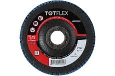 Круг лепестковый торцевой AGGRESSOR 2 (125x22 мм; Z; P60) TOTFLEX 4631148128026