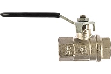 Шаровой кран RUB 1/4 DN8 PN65, ВР-ВР, серия BRESCIA S.33, промышленный, ручка S33B00