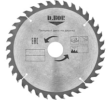 Пильный диск по дереву 160x20/16 мм, Z48 D.BOR D-9K-801604805D