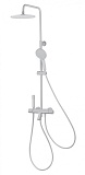 Душевая стойка Wonzon&Woghand The One WW-B3094-MW термостат, белый матовый