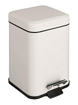 Ведро Colombo Black&White B9210.BM 3 л, белый матовый