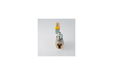Шаровой газовый кран, стальная рукоятка 1/2 вн.-вн. Valtec VALGAS VT.271.N.04