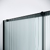 Душевая дверь Niagara Nova 110x195 рифленое, черный матовый NG-84-L11FHB