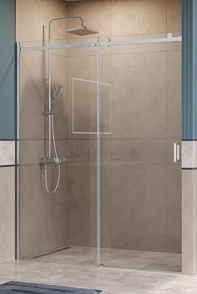 Душевая дверь BelBagno SOFT_CLOSE-2-BF-1-160-C-Cr 160x200 прозрачная, хром