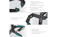 Зажимная струбцина Kraftool RC-10 100х80 мм 32224-10