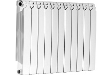 Радиатор биметаллический Теплоприбор с межосевым расстоянием 500мм, 11 секций BR1-500/11