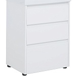 Тумба под раковину Aquanet Nova Lite 60 см, 3 ящика белый глянец 00302469