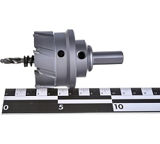 Коронка по металлу HM (55х28 мм; хвостовик 13 мм; комплект) D.BOR HS-HM-28-055-T