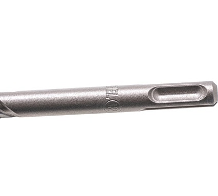 Бур по бетону, двойная спираль, Cobalt W-tip (12x210 мм; SDS PLUS) Denzel 705024