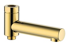 Излив для ванны AQUAme AQM8301BG поворотный, золото шлифованное