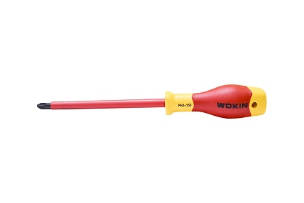 Диэлектрическая отвертка крестовая Wokin PH3x150 мм 1352861