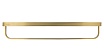 Полка для полотенец Wonzon&Woghand Lotte WW-8381A-BG брашированное золото