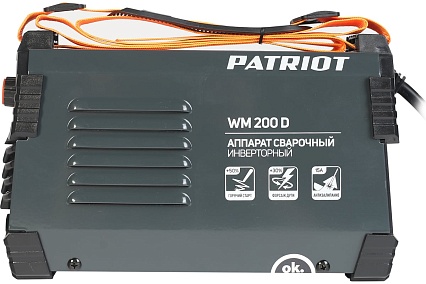 Сварочный инверторный аппарат Patriot WM200D 605302020
