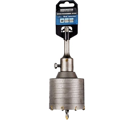 Коронка WorkMaster SDS plus по кирпичу 70 мм, в сборе 7770-100