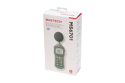 Цифровой измеритель уровня шума Mastech ms6701 13-1252