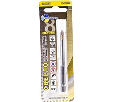 Сверло квадро по керамограниту, керамике и стеклу 8 мм TRIO-DIAMOND 440008