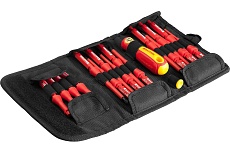 Набор высоковольтных отверток Kraftool Х-Drive Electro 18 предм. 220092-H18