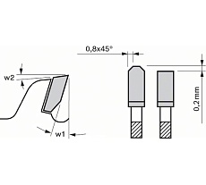 Диск пильный Expert for Laminated Panel для циркулярных пил (350x30x3,5/2,5 мм; 108Т) Bosch 2608642518