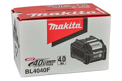 Аккумулятор Makita BL4040F XGT, 40В, 4.0Ач, картон, 1 шт. 1910N6-8