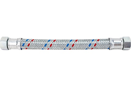 Гибкая подводка для воды ВР 3/4" х ВР 3/4", длина 300 мм STOUT RG008S8TK8T7GO