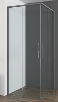 Душевой уголок Vincea Ultima VSS-7UL8010CLGM 80x100 вороненая сталь, прозрачное