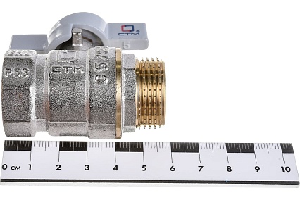 Шаровой кран для воды СТМ СТАНДАРТ 3/4", г/ш, бабочка CWFMB034