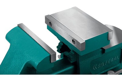 Слесарные тиски Kraftool Reversible 165 мм, расход 324 мм 32705-165