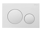 Кнопка смыва BelBagno BB-17C-BL белый глянец